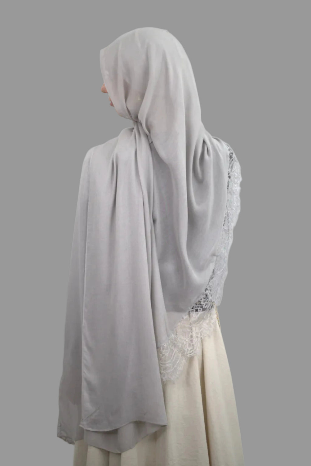 Grey Lace Modal