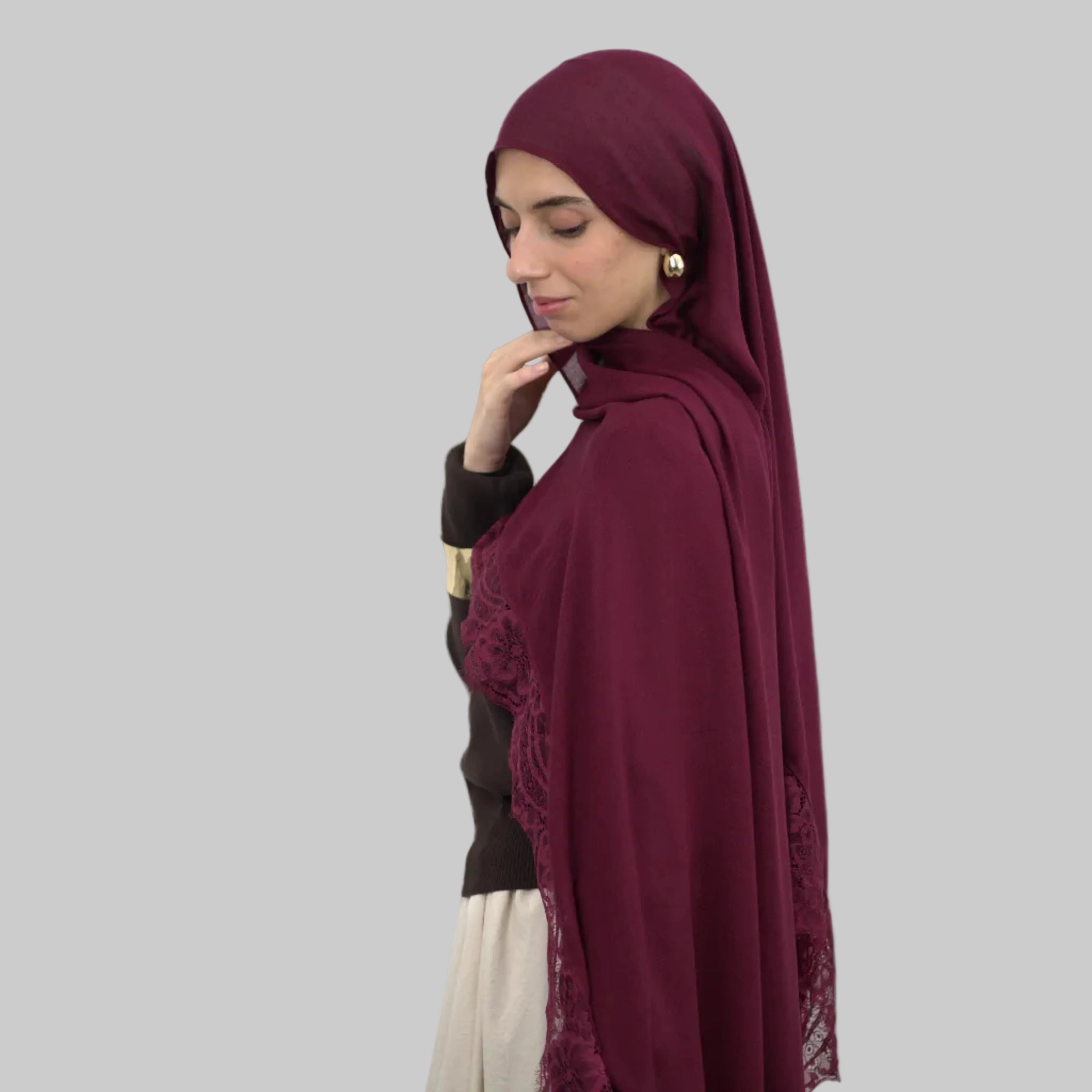 Wine Lace Modal