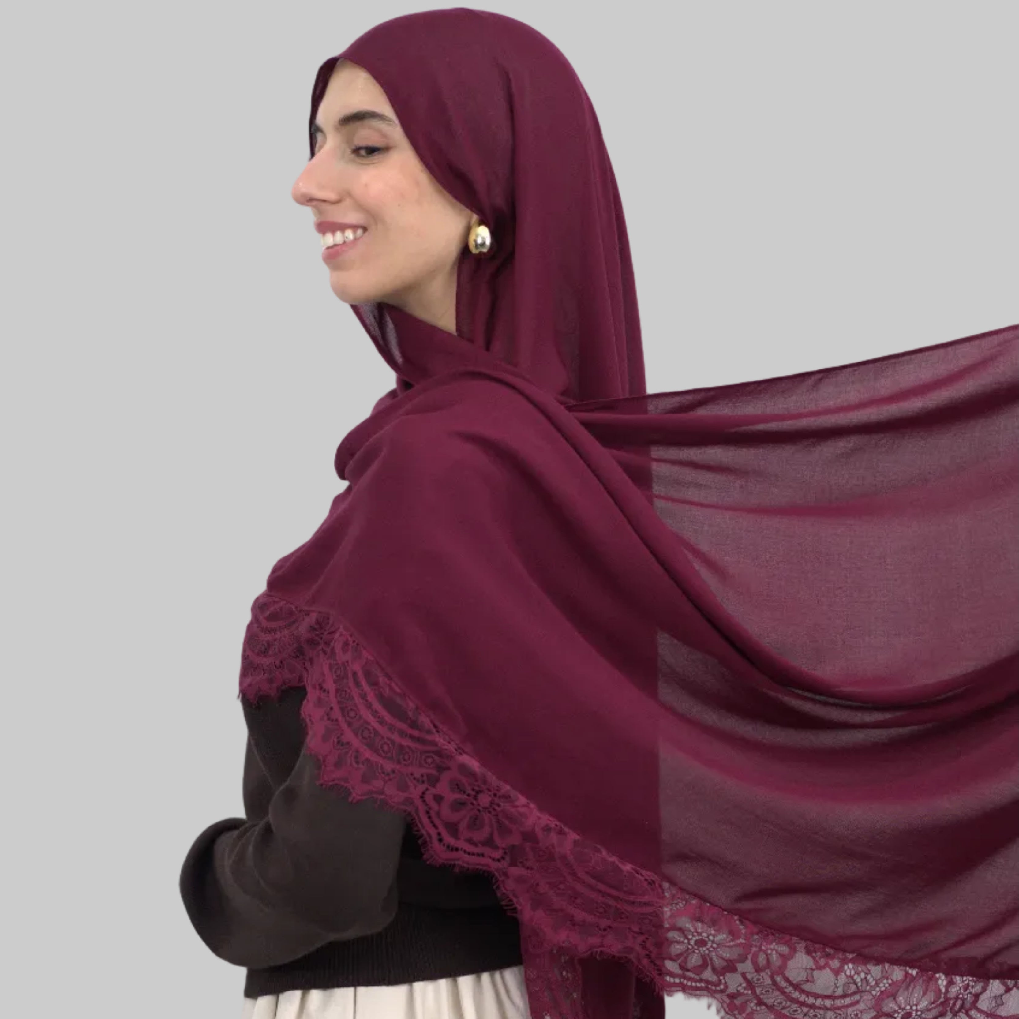 Wine Lace Modal